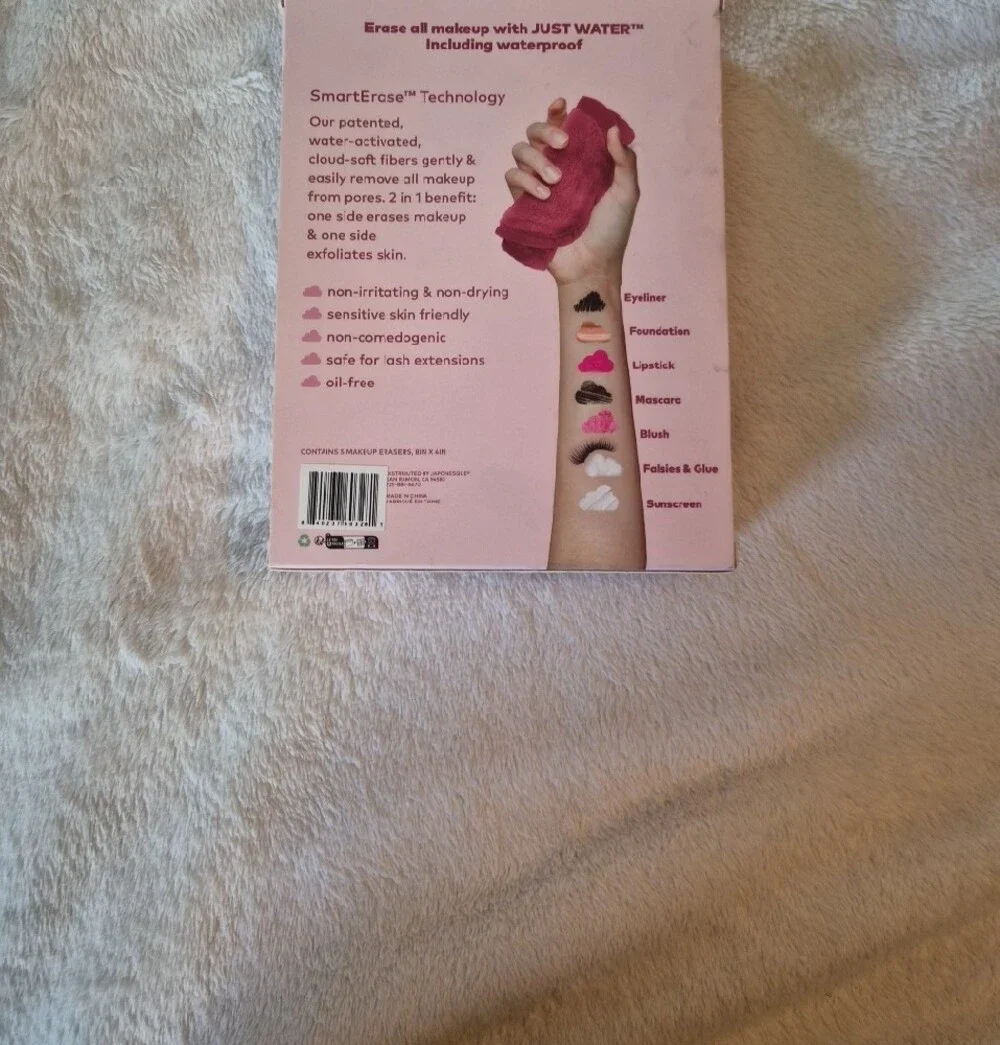 MakeUp Eraser 5pc Mini Pro Gift Set - multiple pink tones